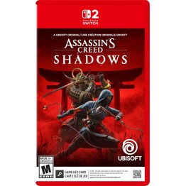 Assassin's Creed Shadows Game Key Card - Nintendo Switch 2